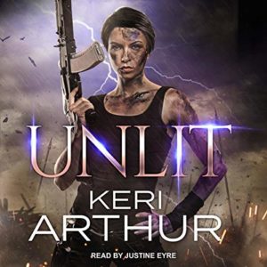 Unlit (Kingdoms of Earth & Air #1) by Keri Arthur read by Justine Eyre