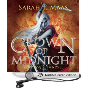 Crown of Midnight audiobook cover