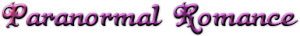 paranormal romance logo
