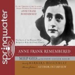 Ann frank Remembered