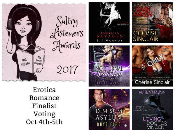 Sultry Listeners Awards Erotica Finalist