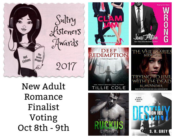 Sultry Listeners Awards - New Adult