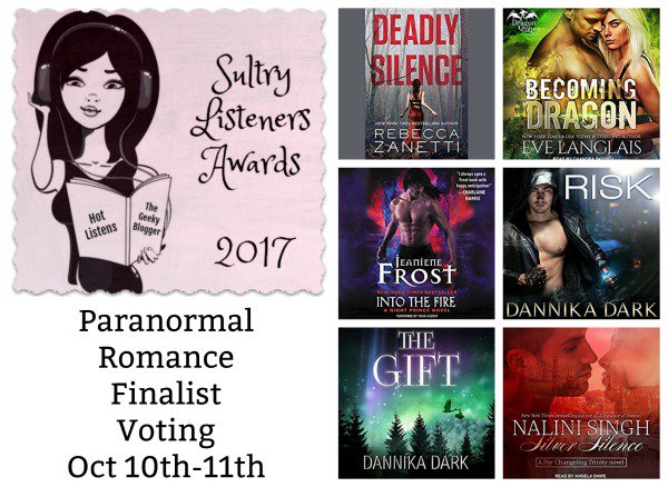 Sultry Listeners Awards - Paranormal Romance